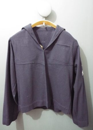 Vintage Naval Undress Top | 38R | Medium | Navy | Wool