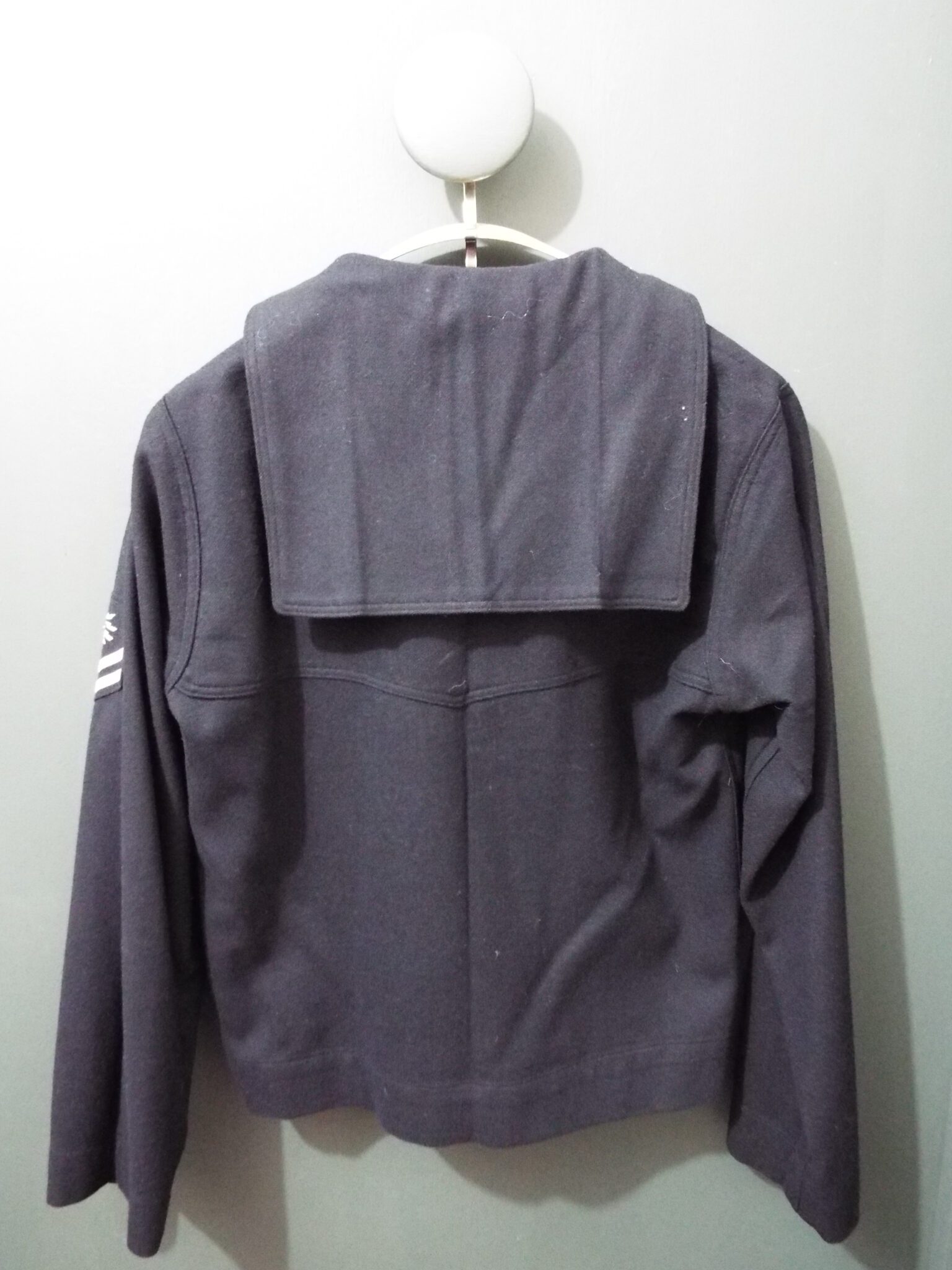 Vintage Naval Undress Top | 38R | Medium | Navy | Wool - Image 2