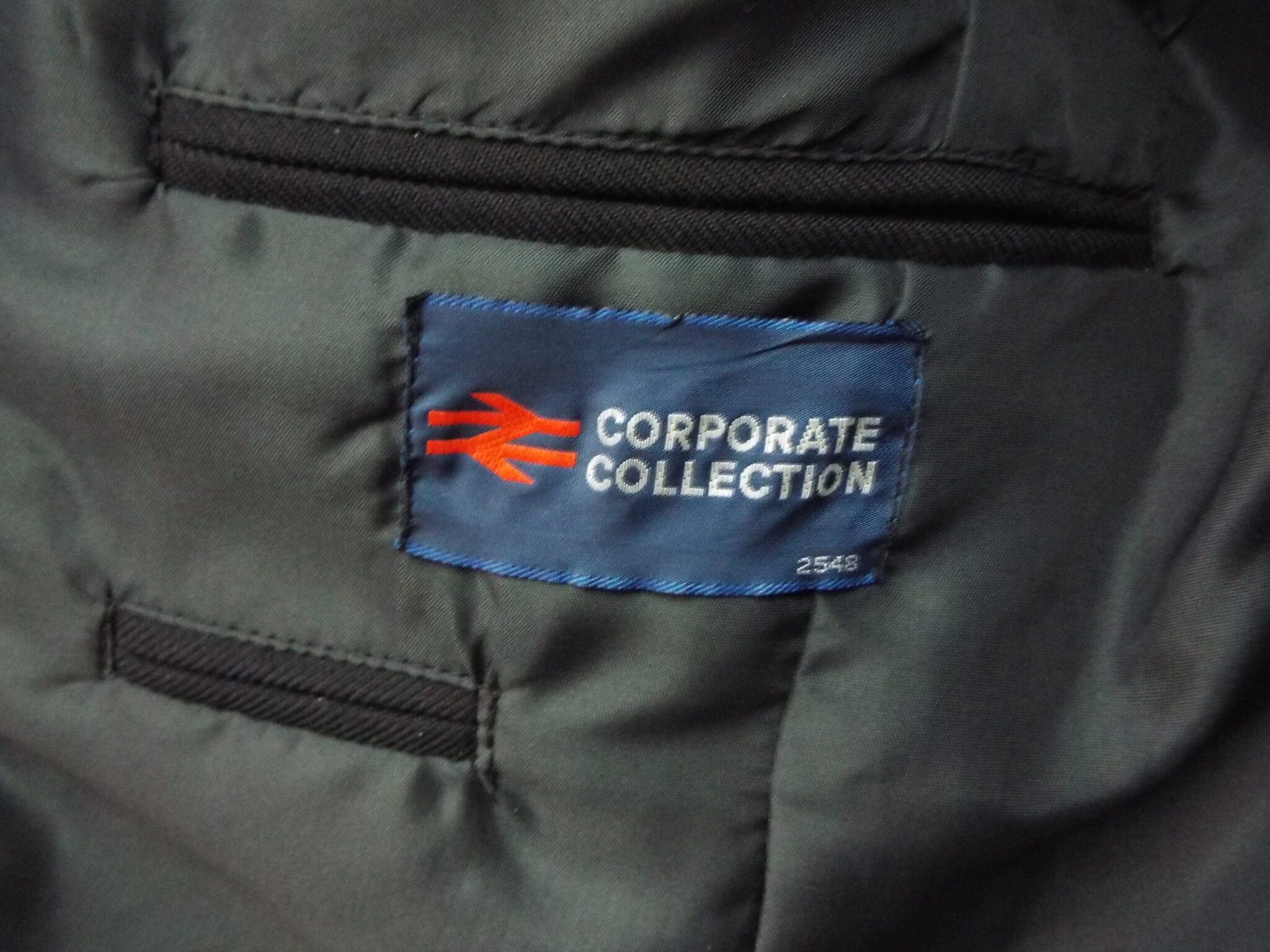 British Rail Suit | Jacket 37" | Trousers W 28 L28 | Navy - Image 7