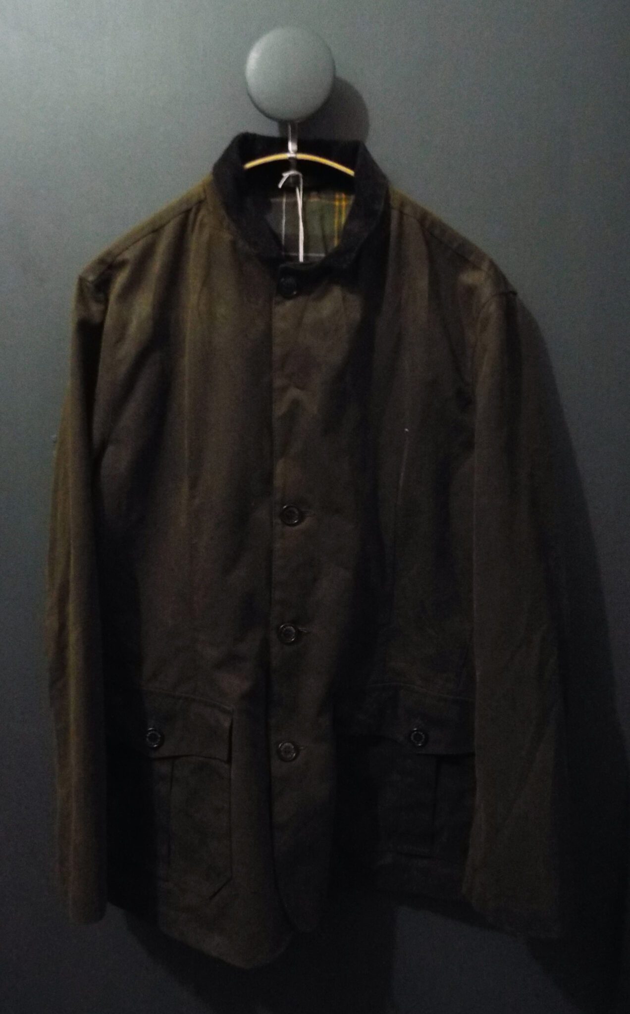 Barbour Beacon Commander Jacket | 48" Chest | Green | Wax cotton
