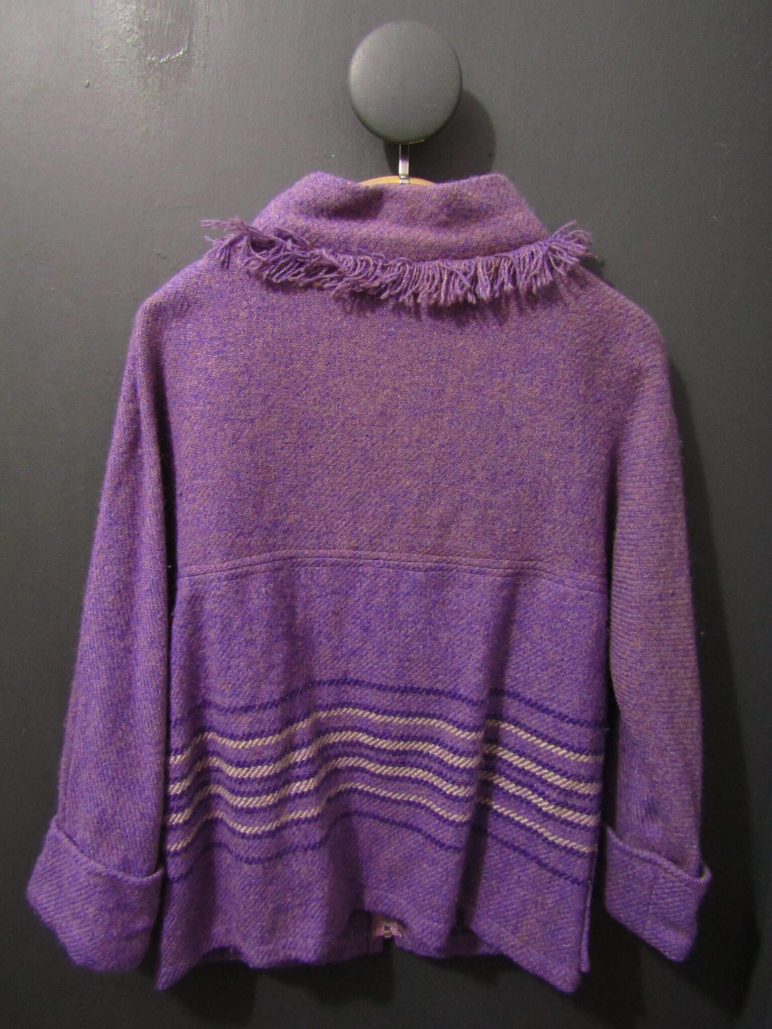 Vintage Women's Dartmaid Wool Jacket | Purple | 34 - Image 2