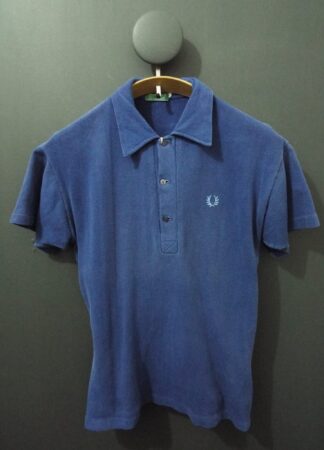 60's Fred Perry Polo Shirt | Medium | Mid Blue | Men's