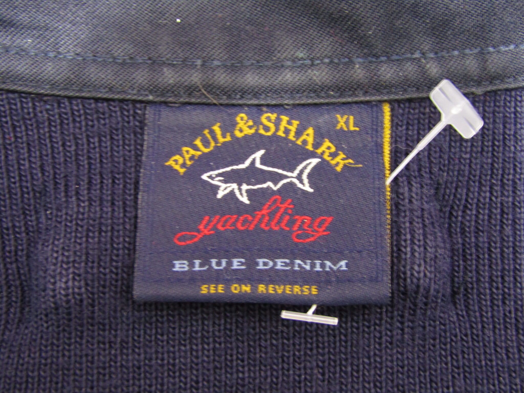 Paul & Shark 1/4 Zip Knit | XL | Navy - Image 4