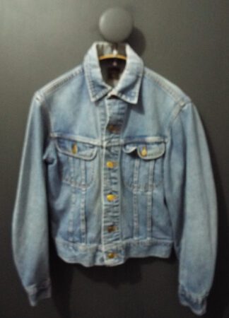 70'S Lee 101 Denim Jacket | 40" | Light blue