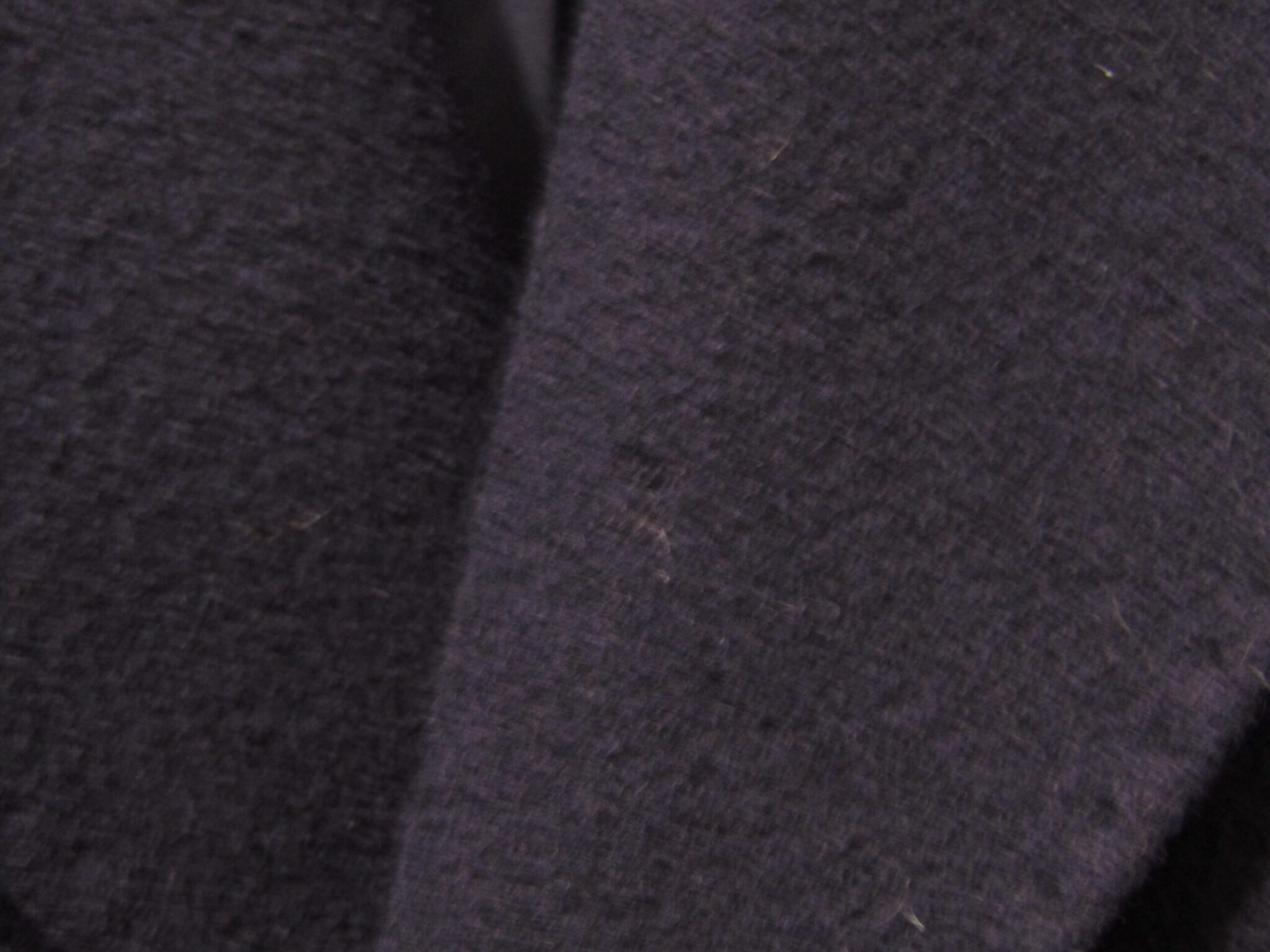60's Men's Hepworths Crombie Overcoat | Single breasted | 44" | Navy - Image 5
