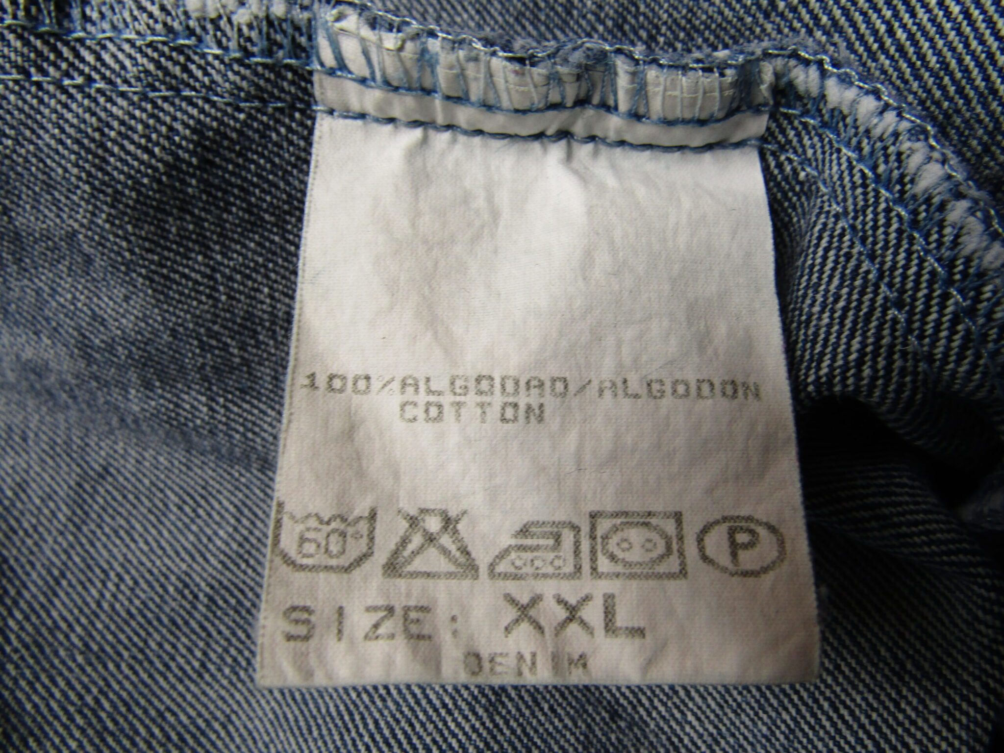 Vintage Lee Denim Jacket | XXL | Mid Blue - Image 4