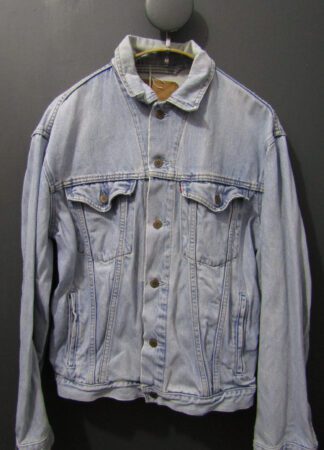 80's Levi's 75525 Denim Jacket | Trucker | Small | Light Blue
