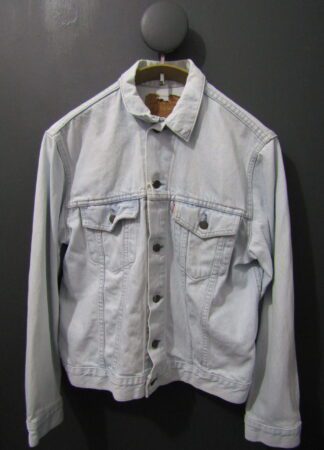 70's Levi's 75505 Denim Jacket | Regular Fit | 42 | Light blue