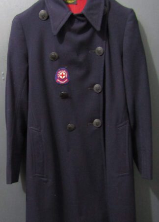 1940's Red Cross V.A. Detachment Nurses Coat | Small | Navy