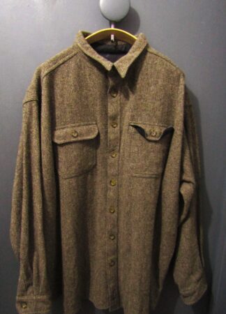 Woolrich Men's Overshirt Jacket | 3XL Long | Brown