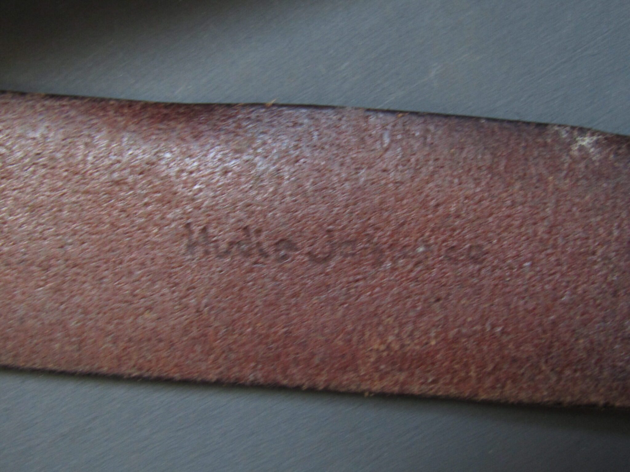 Nudie Jeans Leather Belt | Brown | Waist 38"- 44" - Image 3