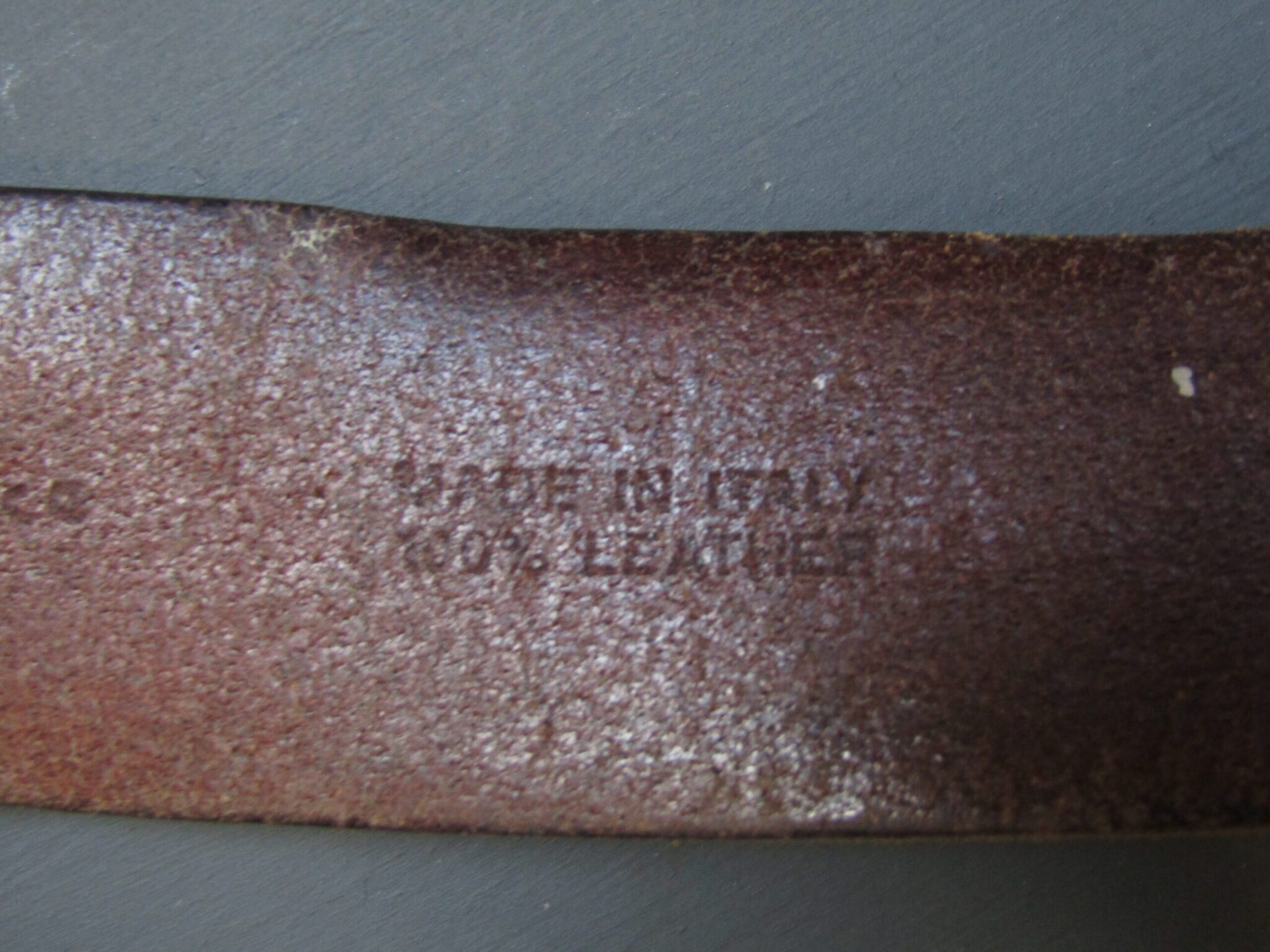 Nudie Jeans Leather Belt | Brown | Waist 38"- 44" - Image 4