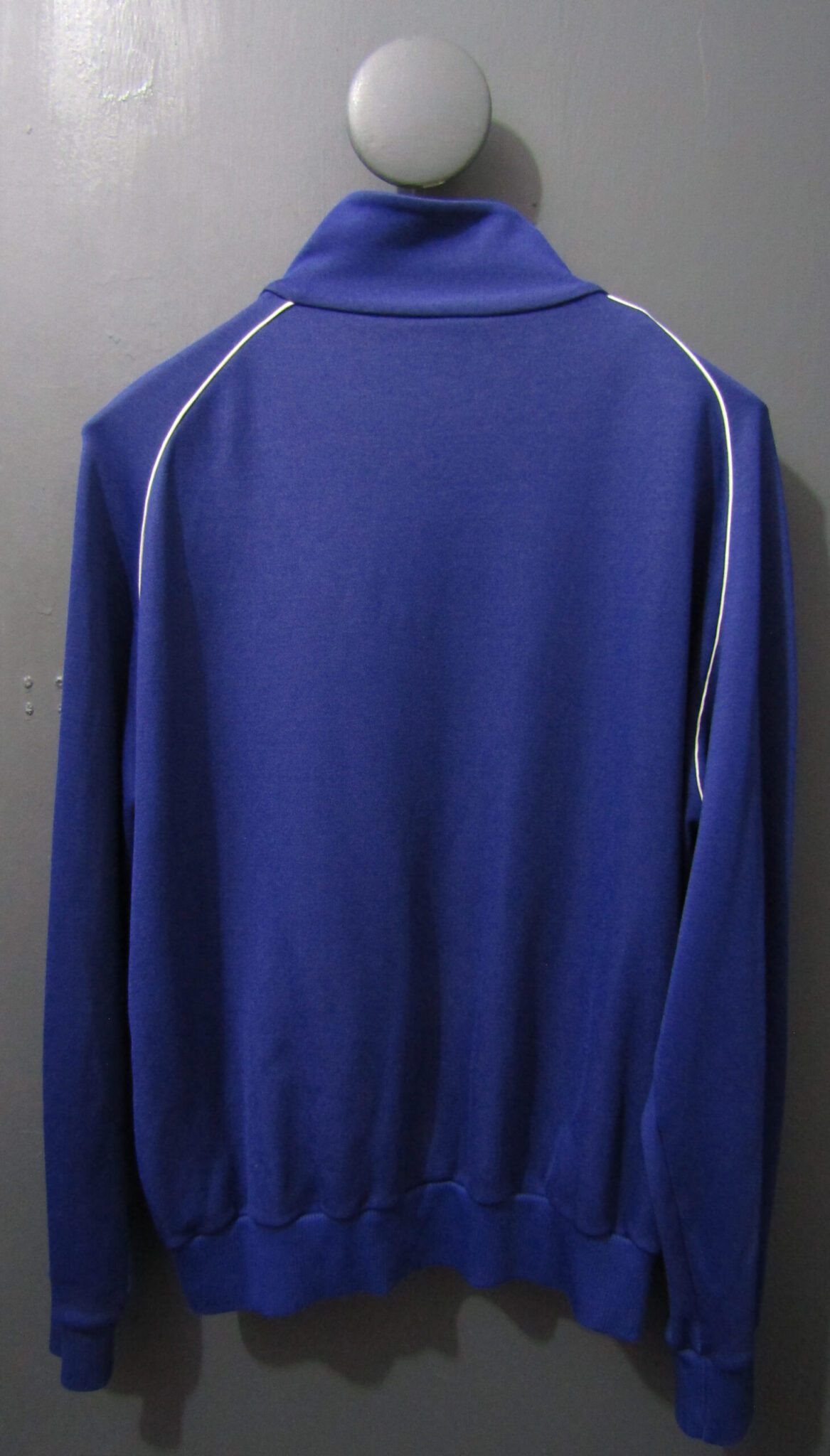 70's Adidas Europa Track Top | Large | Navy - Image 2