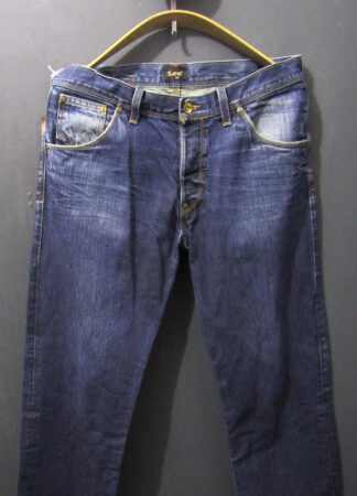 Vintage Lee 101B Jeans | Straight | W32 L30 | Dark Blue