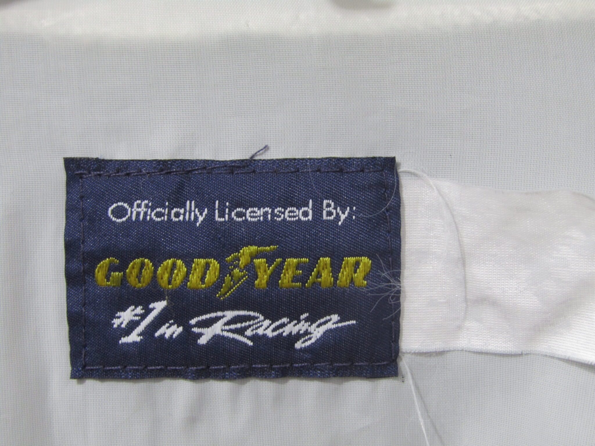 Goodyear Track Jacket | 2XL | Navy, yellow & cream | Robert Preece - Image 3