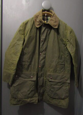 Barbour Border Jacket | 102cm/40in | Green | Wax cotton