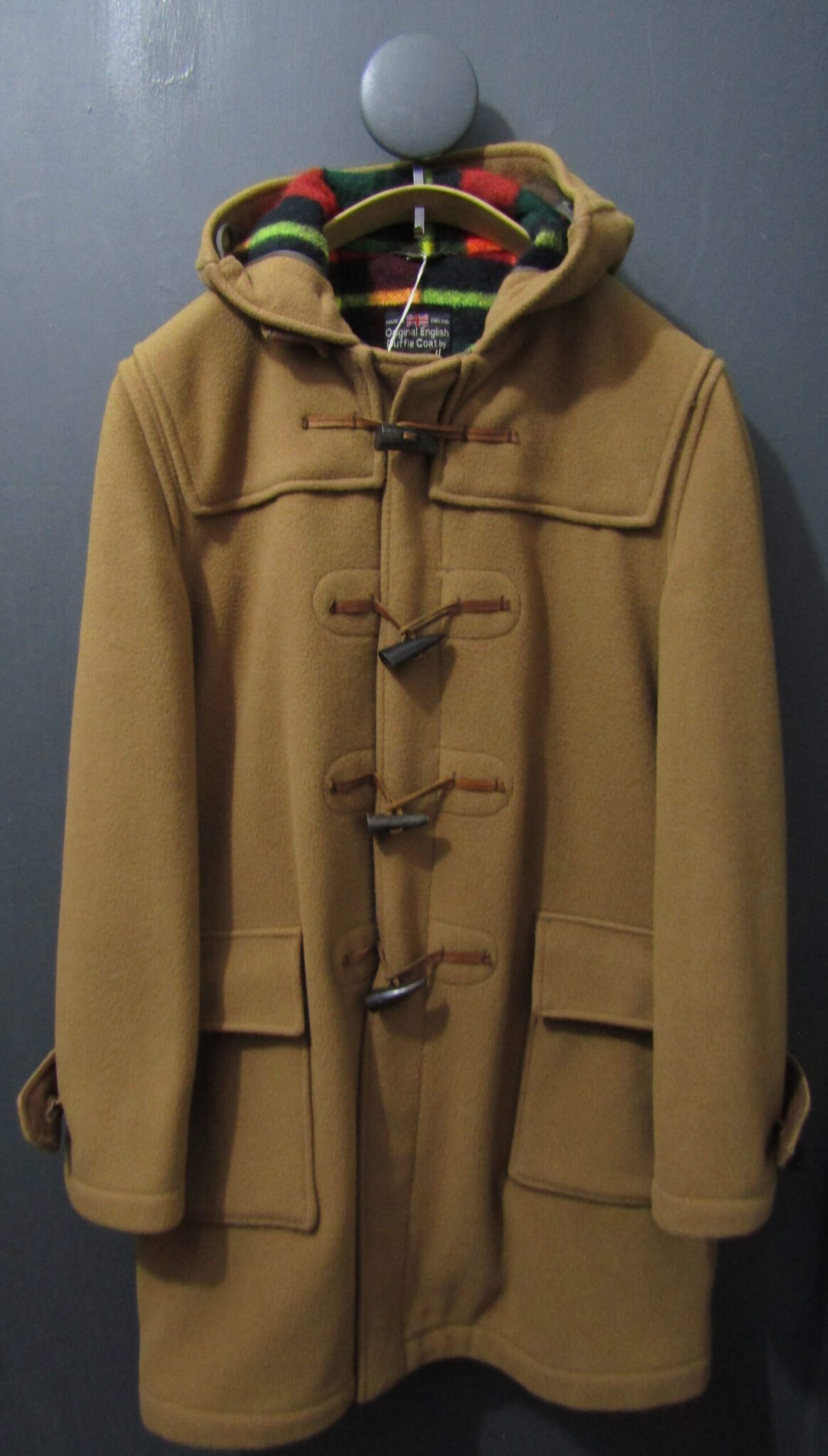 70's Gloverall Original English Duffle Coat | 42 | Brown