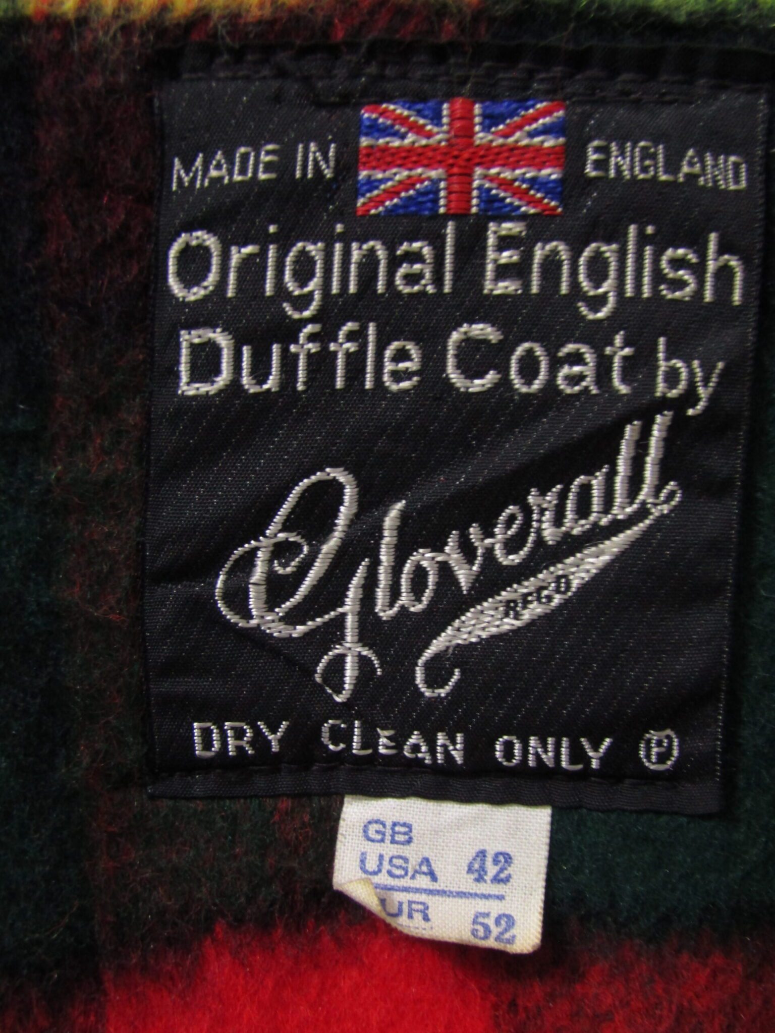 70's Gloverall Original English Duffle Coat | 42 | Brown - Image 4