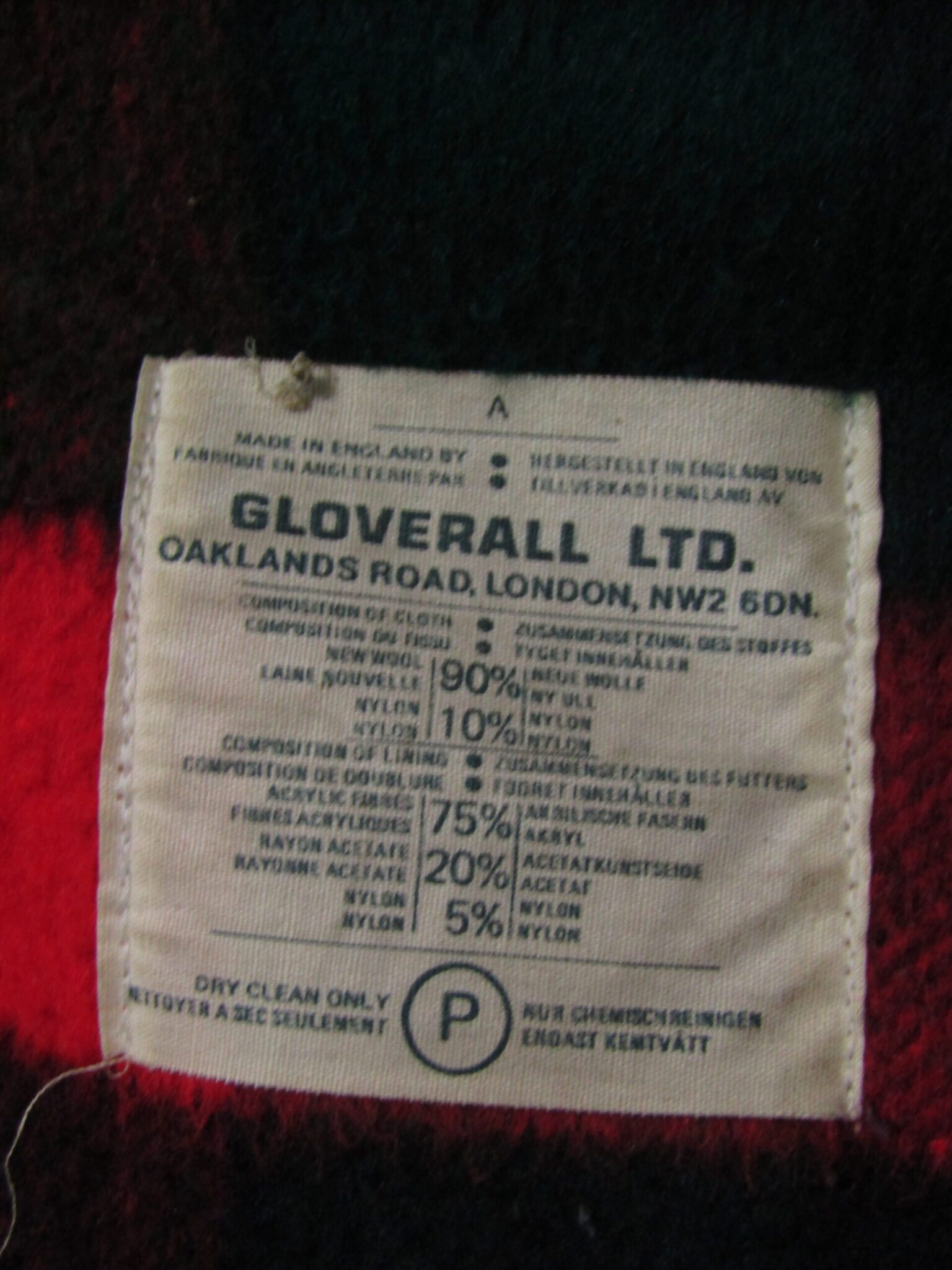 70's Gloverall Original English Duffle Coat | 42 | Brown - Image 5