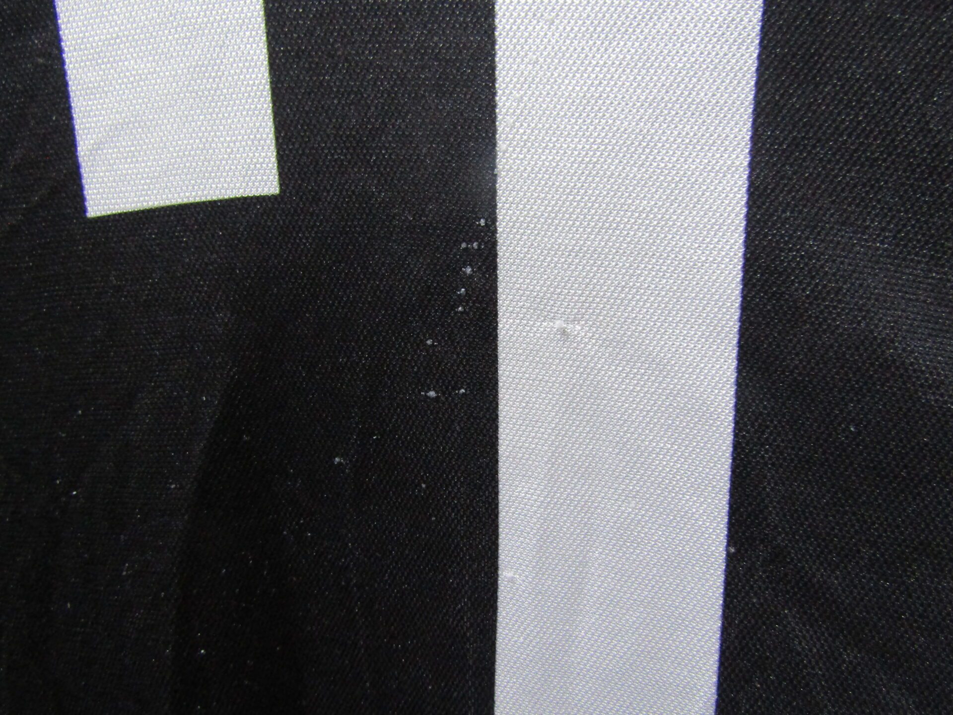 Juventus Football Shirt | Kappa | Large | Black & White | 1995-96 Home Shirt - Image 9