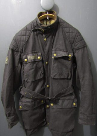 60's Belstaff Trialmaster Motorcycle Suit | Size 108 / 42 | Black