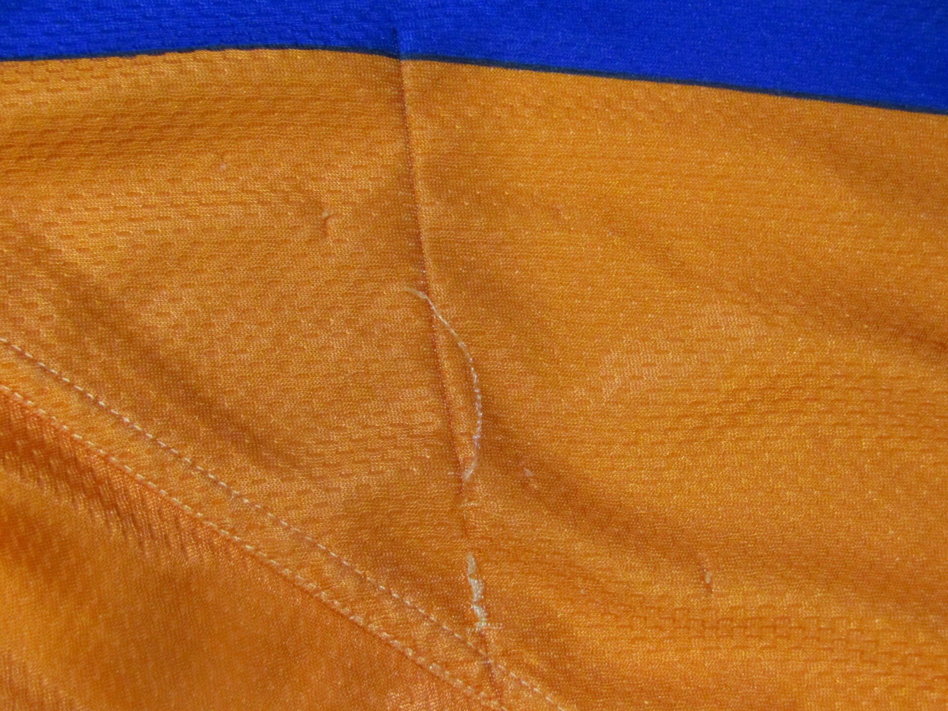 Barcelona Football Shirt | Vintage Kappa | Medium | Orange & Blue | 1997-98 Away 3rd Shirt - Image 14