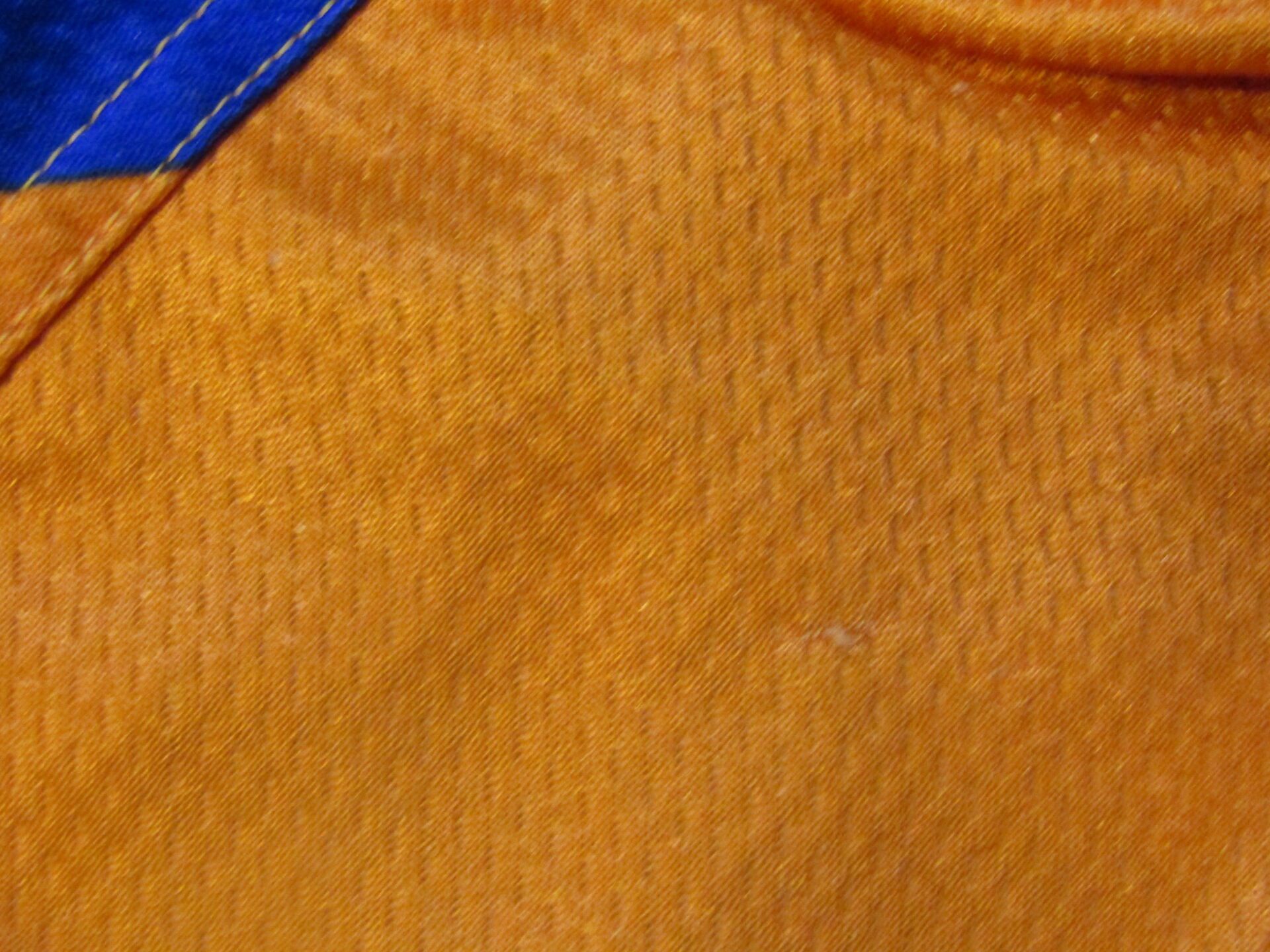 Barcelona Football Shirt | Vintage Kappa | Medium | Orange & Blue | 1997-98 Away 3rd Shirt - Image 16
