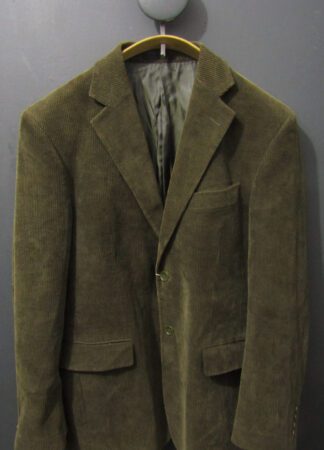 Gurteen Men's Corduroy Jacket  | 42 R | Green