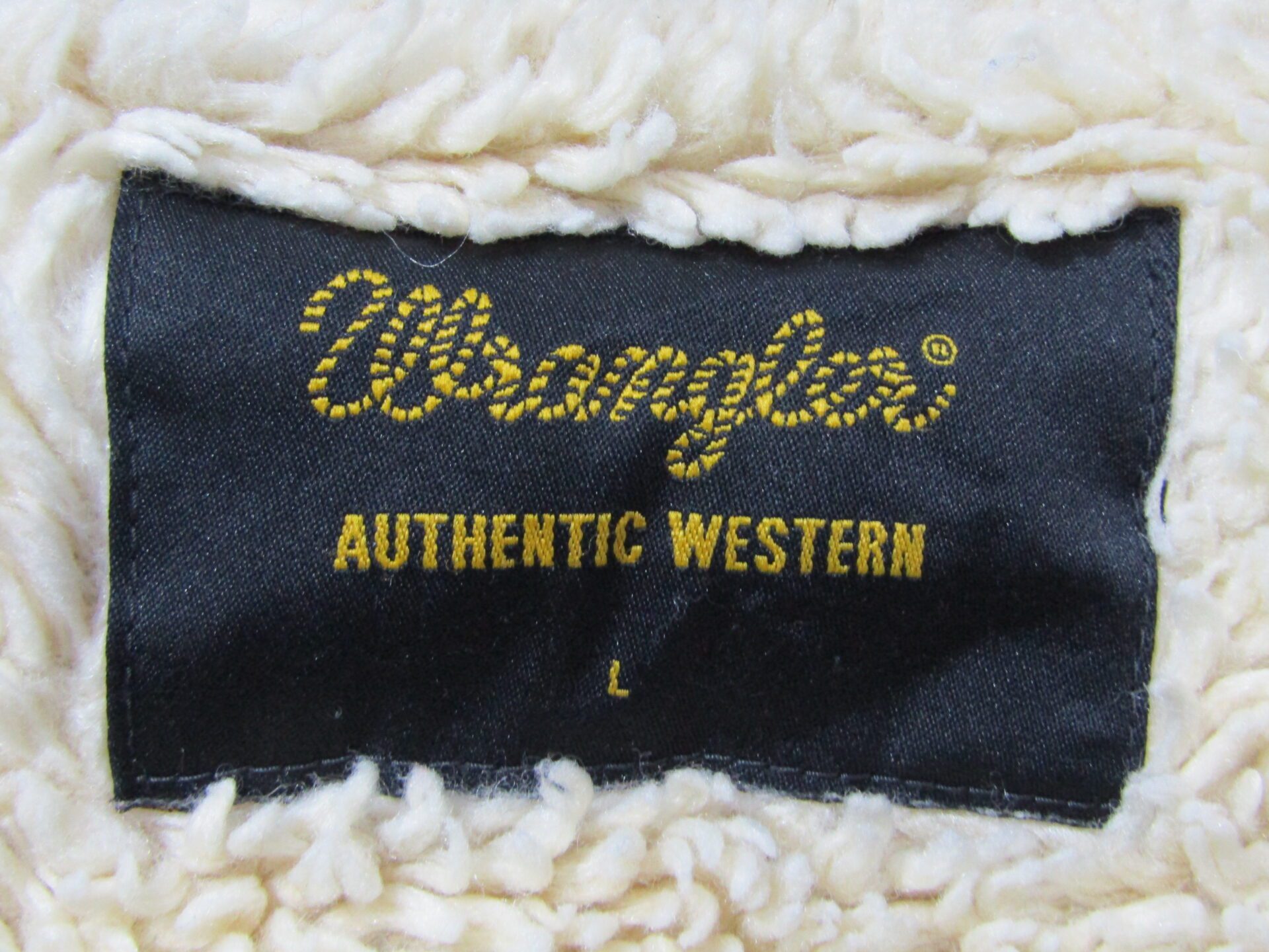Wrangler Cord Sherpa Wrange Jacket | Large | Beige - Image 4