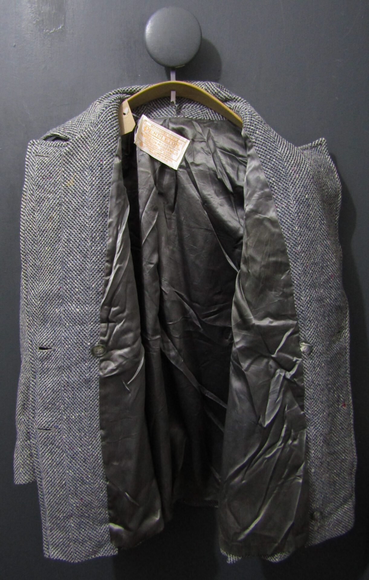Pendleton Women's Wool coat | US 8 | Black, blue & white - Image 3