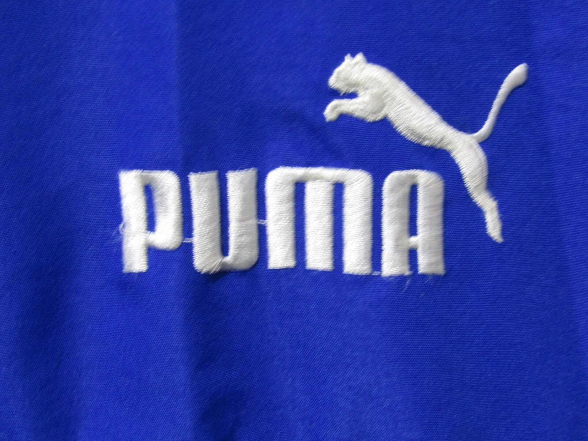 Leeds United 1996-98 Home Track Drill Training Jacket | Puma | XL | Navy - Image 6