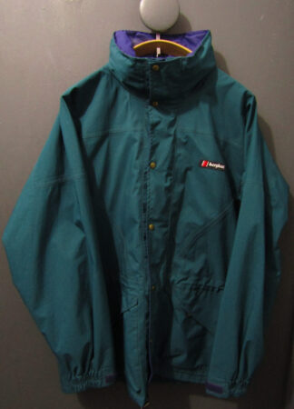 80's Berghaus Cornice I.A Waterproof Jacket | Large | Teal