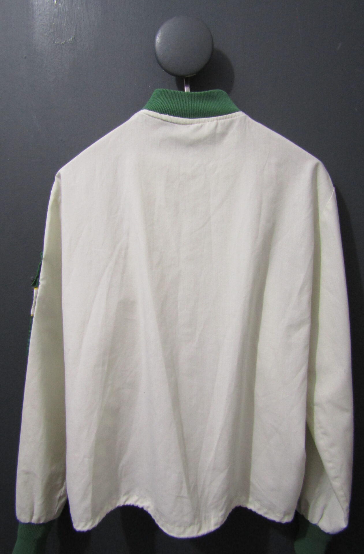 Vintage Winston Salem Bowling Jacket | NBA | Small | Cream - Image 2