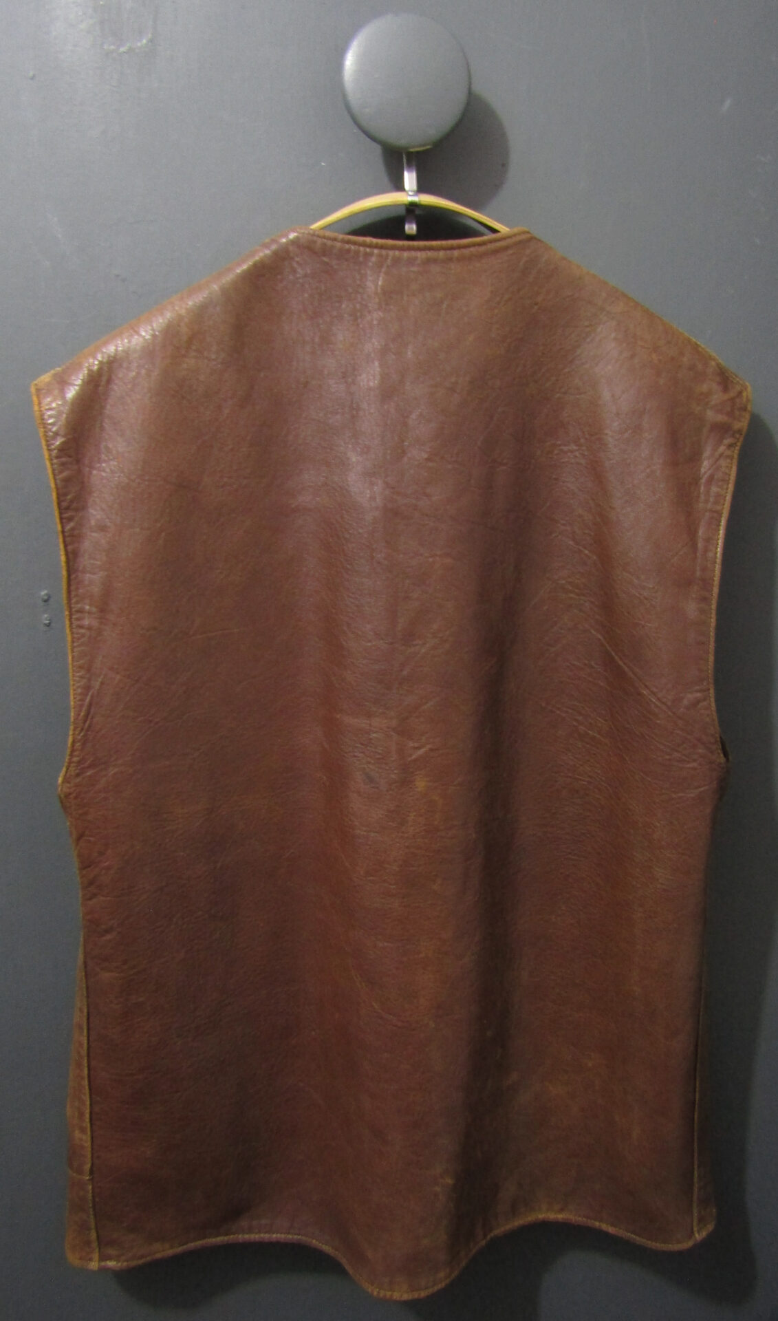 Leather Jerkin APC Dispatch Rider | 46" | Brown - Image 2