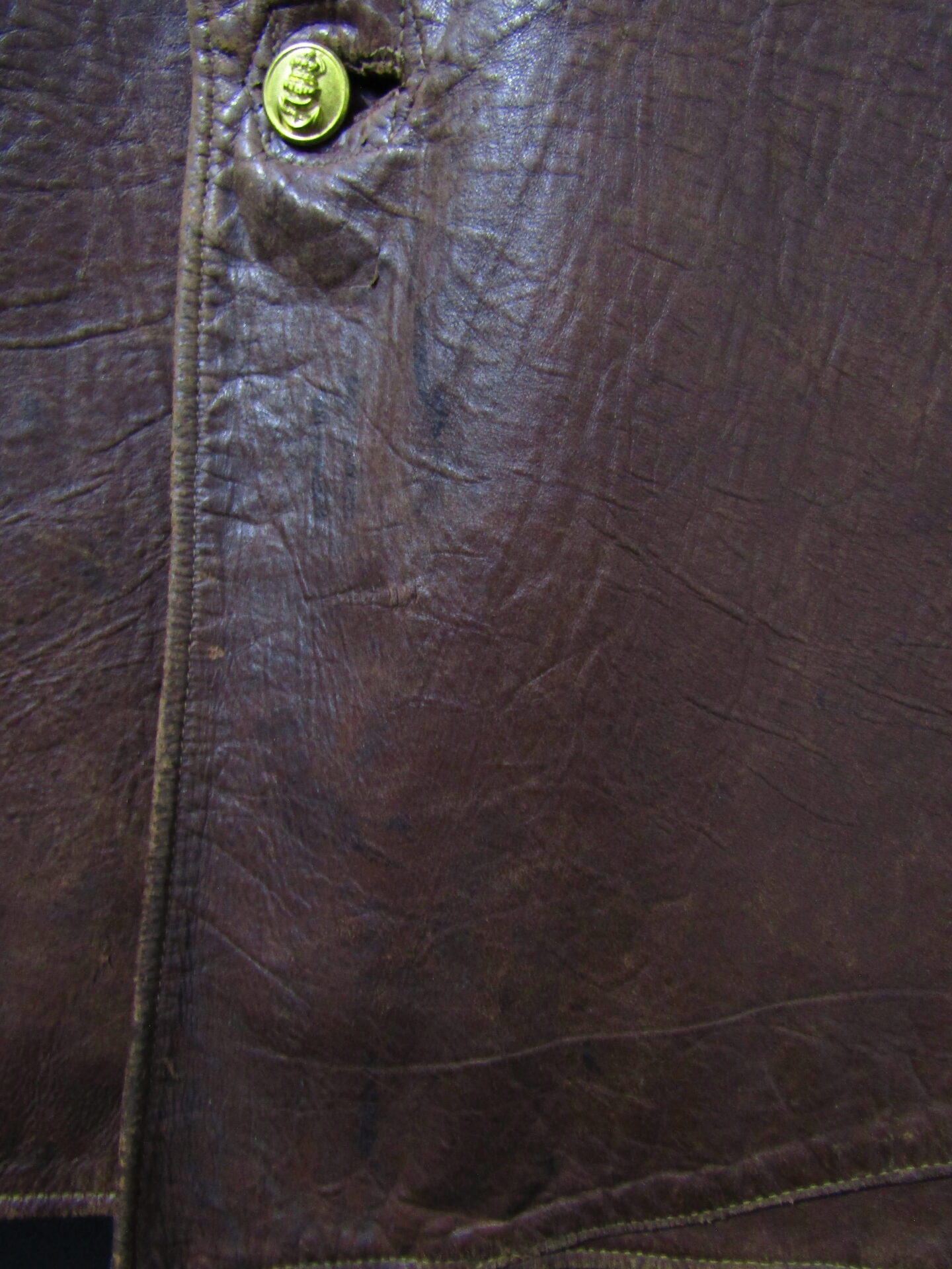 Leather Jerkin APC Dispatch Rider | 46" | Brown - Image 5