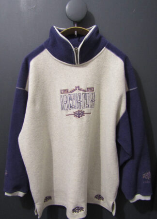 Adidas Arctic Fire Fleece | Women's 14 | Cream & Grey Fleck