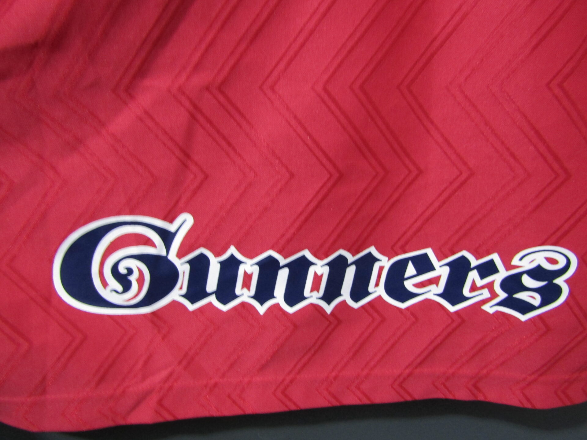 Arsenal Football Shirt | 8 Ian Wright | Nike | Large | Red | Home 1996-98 - Image 5