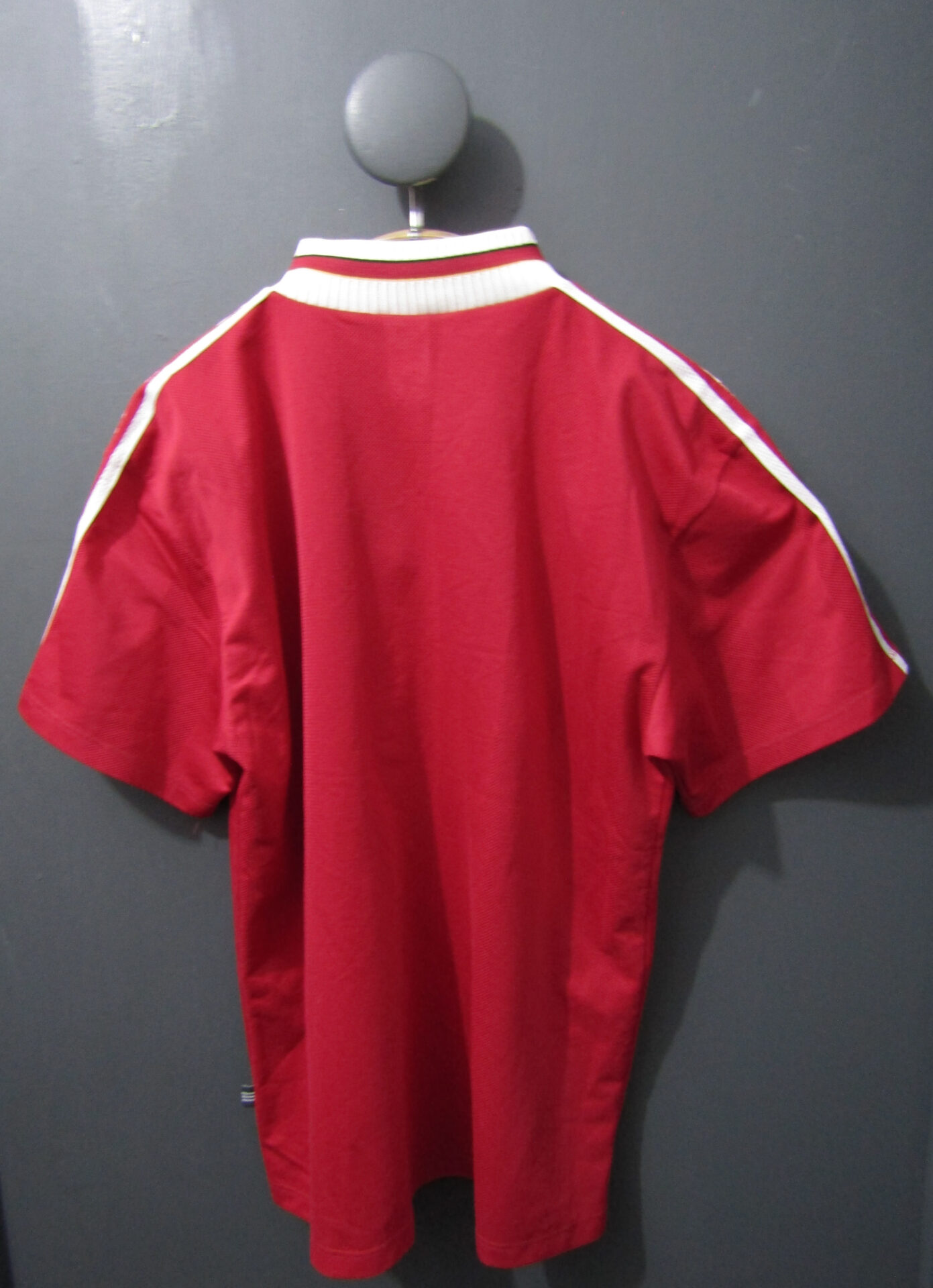 Liverpool Football Shirt | Adidas | Large | Red | Home 1995-96 - Image 2
