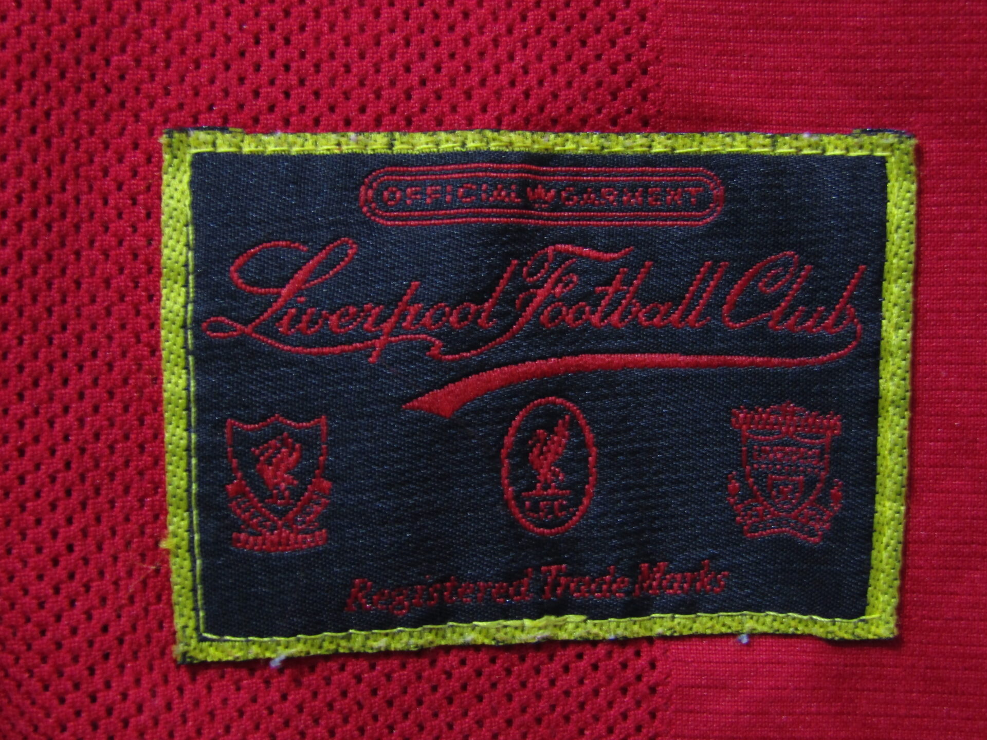 Liverpool Football Shirt | Adidas | Large | Red | Home 1995-96 - Image 5