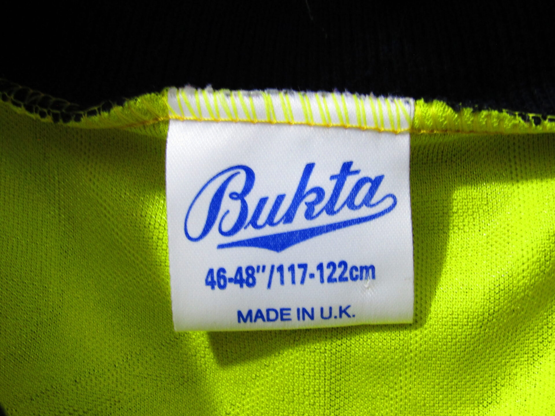 Millwall Football Shirt | 46 - 48" | Bukta | Yellow | 1992 - 94 Away - Image 3