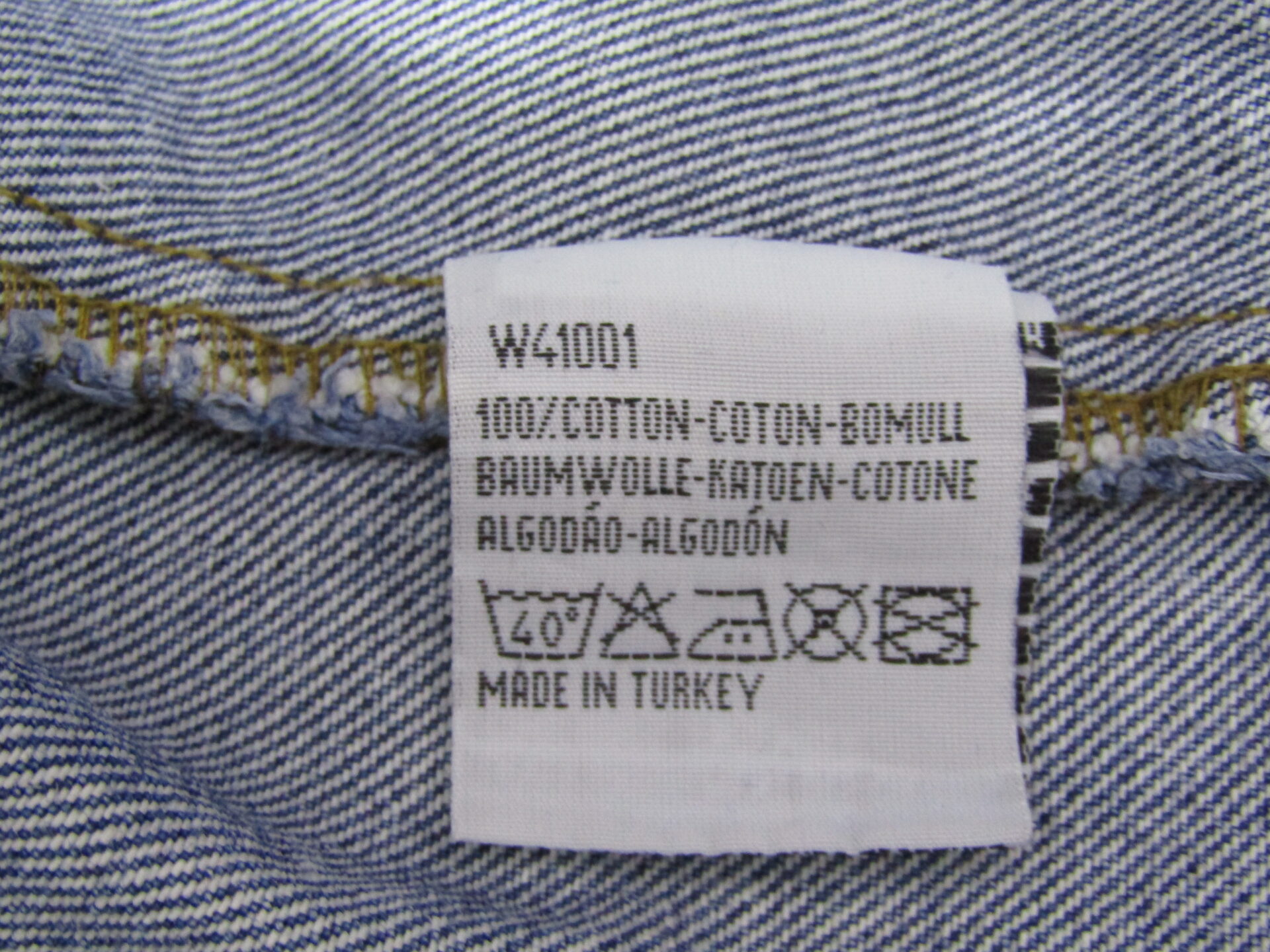 80's Wrangler Denim Trucker Jacket | Large | Mid Blue - Image 4