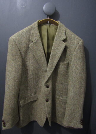 Harris Tweed Jacket  | 48 R | Green Herringbone