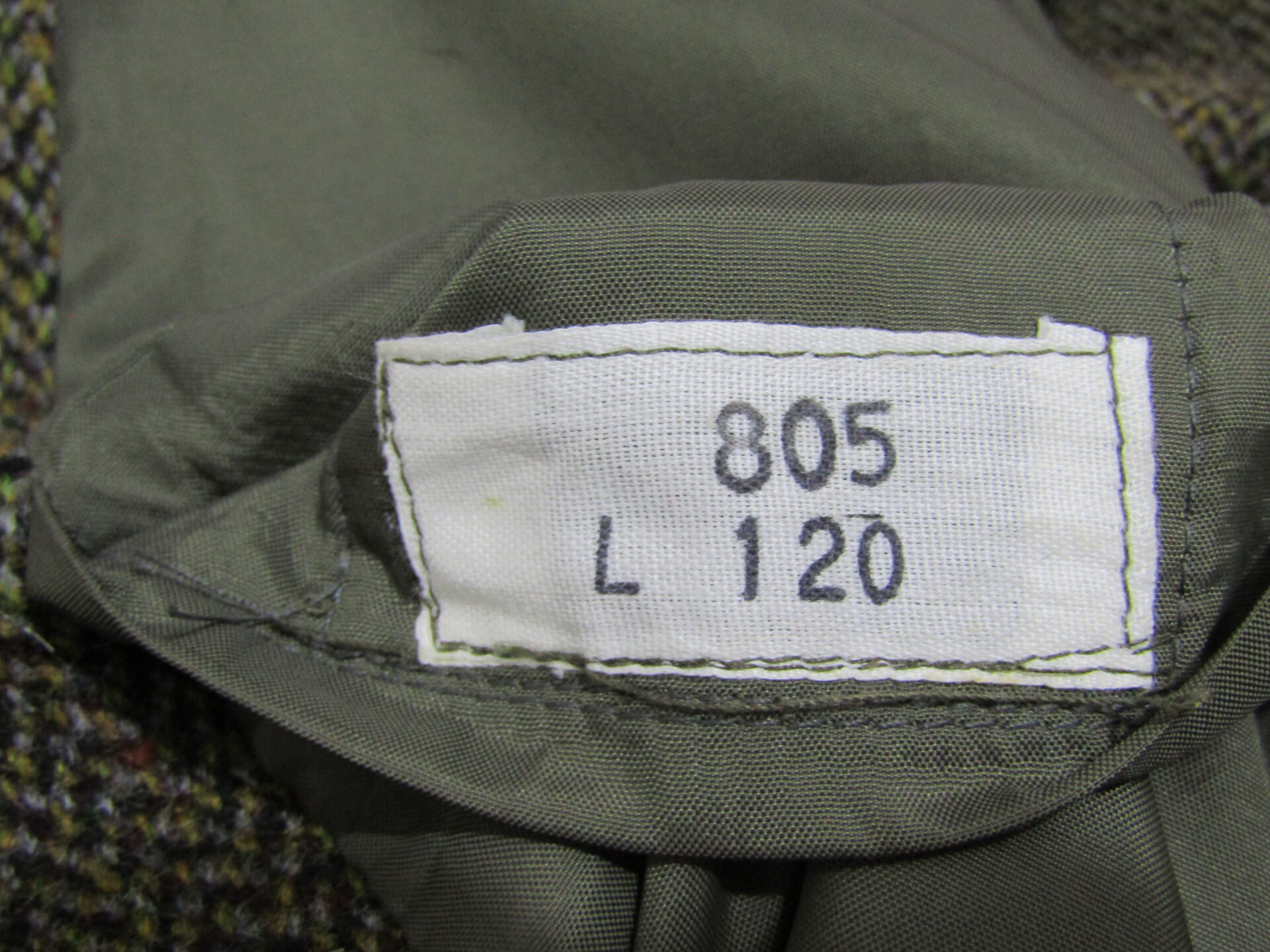 Dunn & Co. Harris Tweed Jacket | Large | Brown Herringbone - Image 6