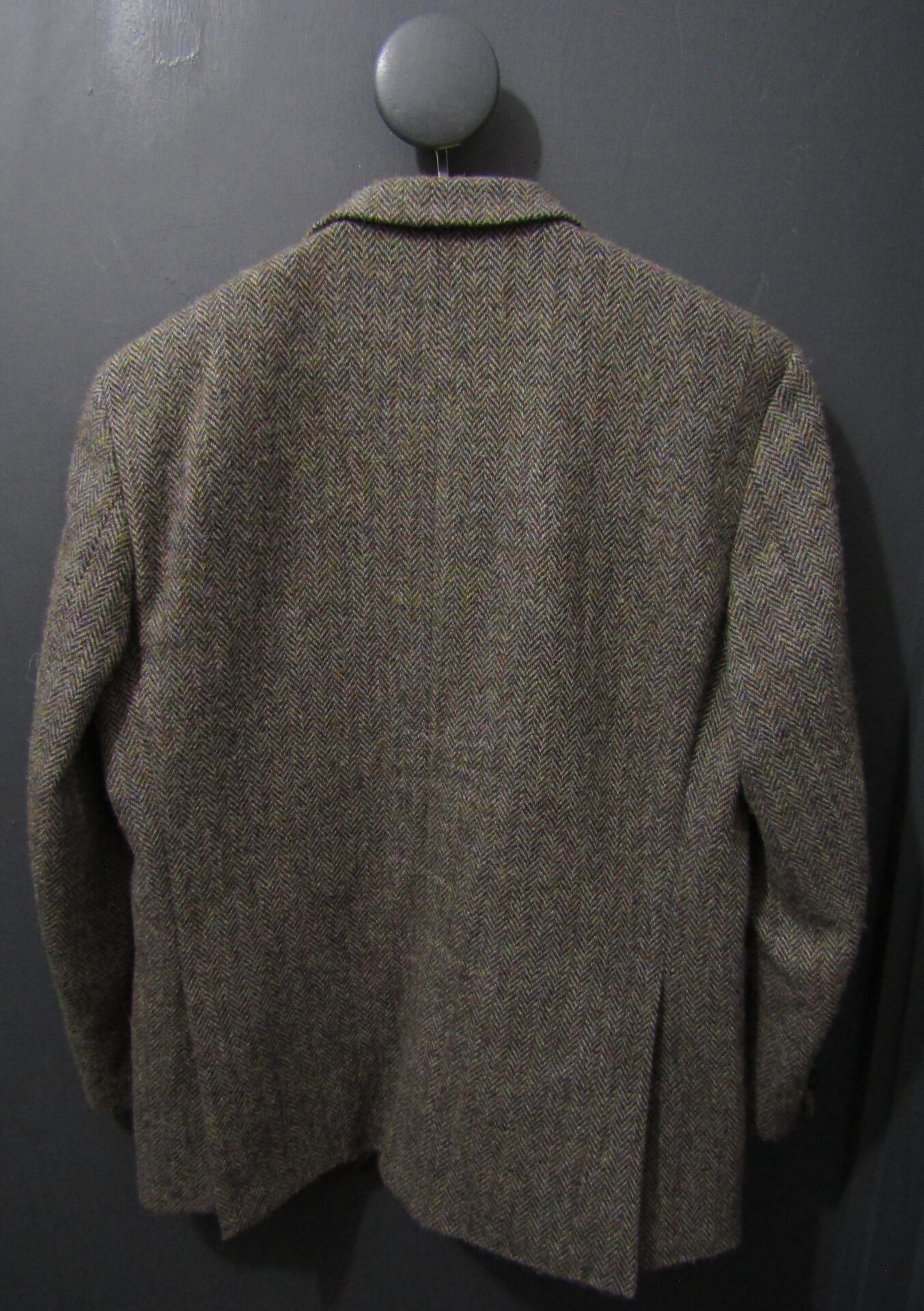 Brook Taverner Harris Tweed Jacket | 42 R | Grey Herringbone - Image 2