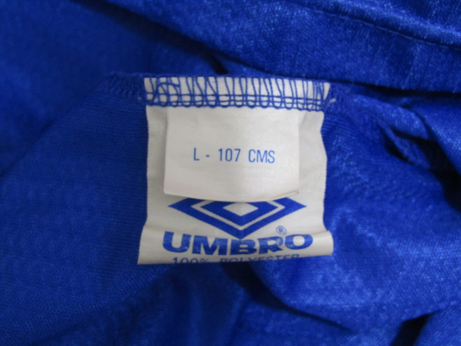 Everton Football Shirt | Large | Umbro | Blue | 1997 - 98 Home - Image 4