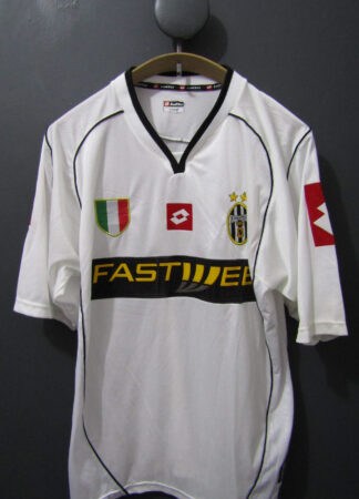 Juventus Football Shirt | Lotto | XL | White | 2002-03 Away Shirt