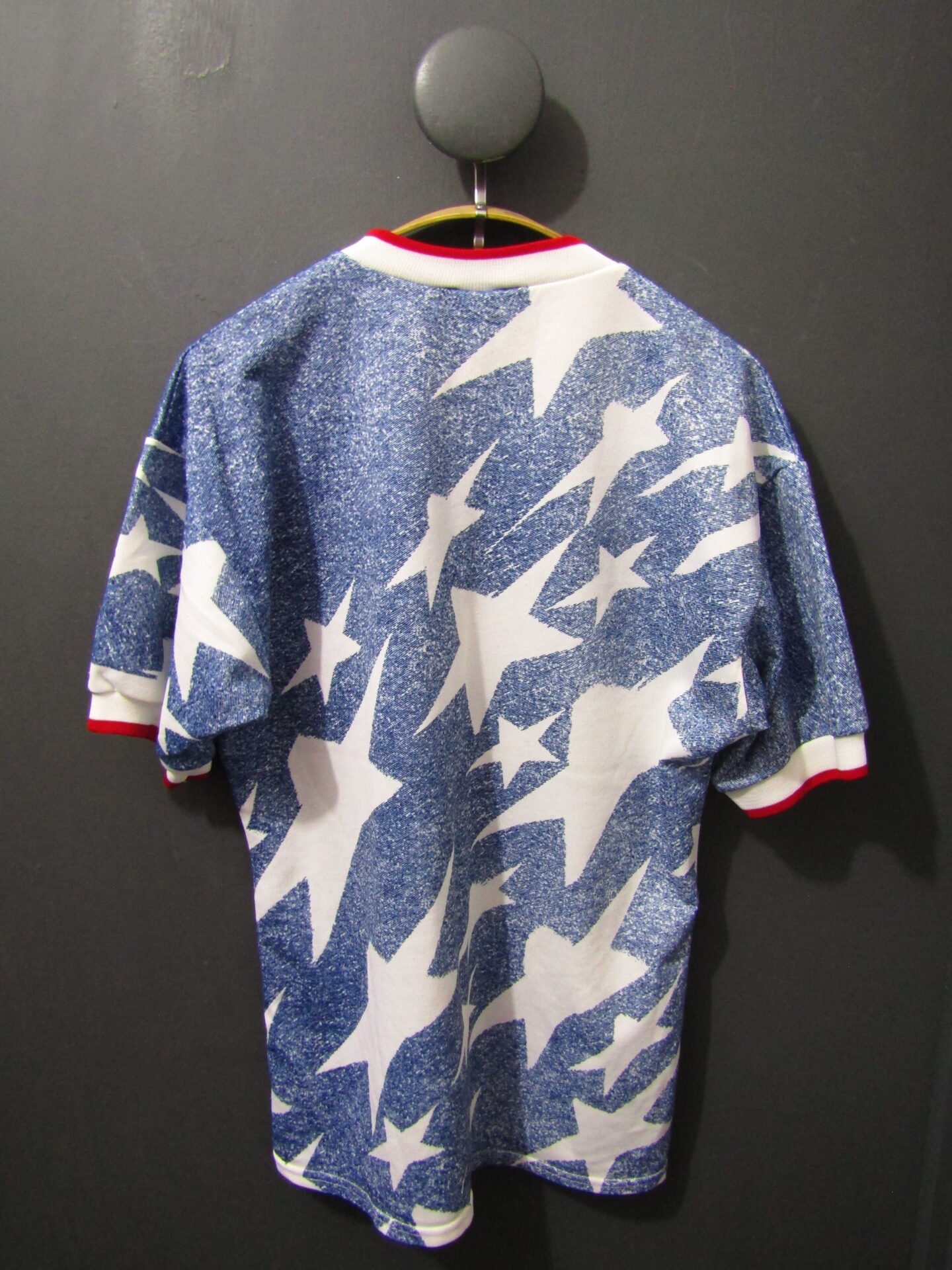 U.S.A '94 Away Football Shirt | World Cup U.S.A. | Adidas | 38 - 40" | Blue - Image 2