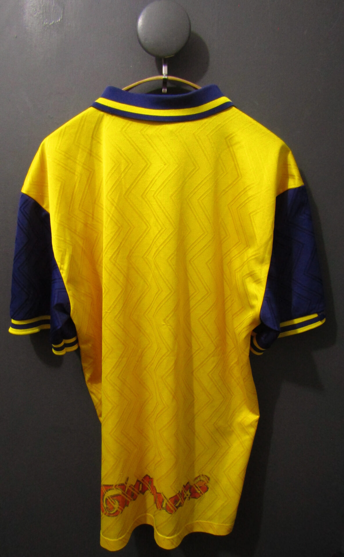 Arsenal Away 1996-97 Football Shirt | Nike | XL | Yellow - Image 2