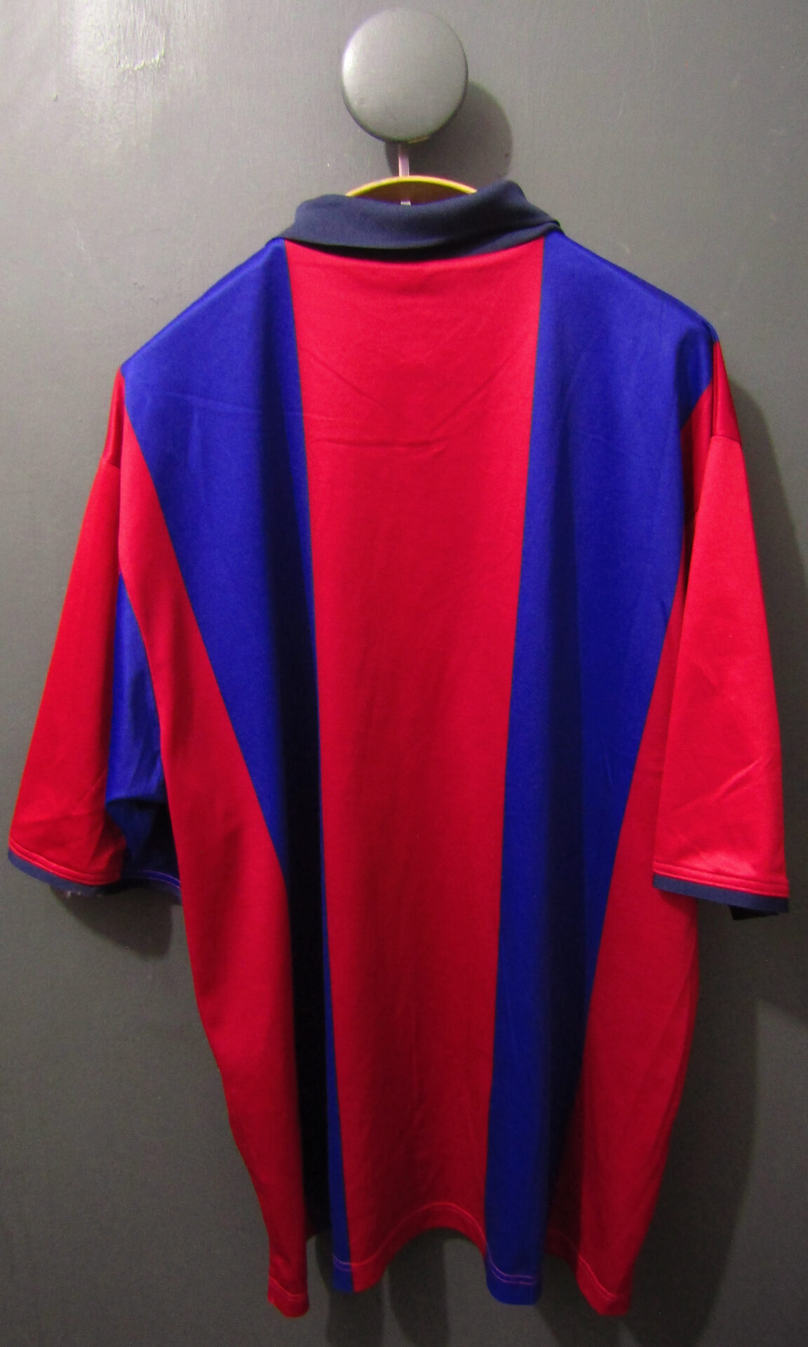 Barcelona '98-2000 Home Football Shirt | Nike | XXL | Burgundy & Blue - Image 2