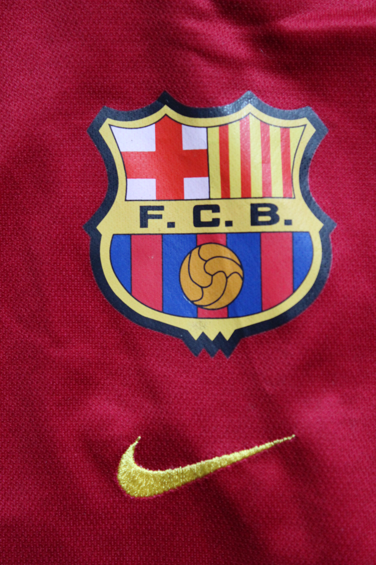 Barcelona '98-2000 Home Football Shirt | Nike | XXL | Burgundy & Blue - Image 3